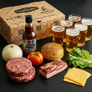 Cajita parrillera Hamburguesa - EDQMQ